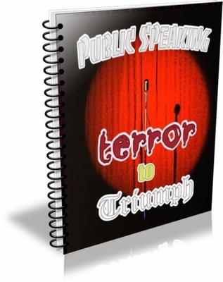 Product picture PLR Public Speaking Terror To Triumph